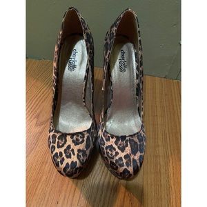 Cheetah heels by Charlotte Russ